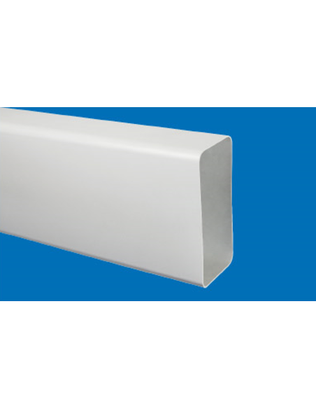 Tubo de plástico rectangular 147x70 mm. Principal