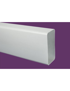 Tubo rectangular 1.5 mts blanco 170x90. Principal