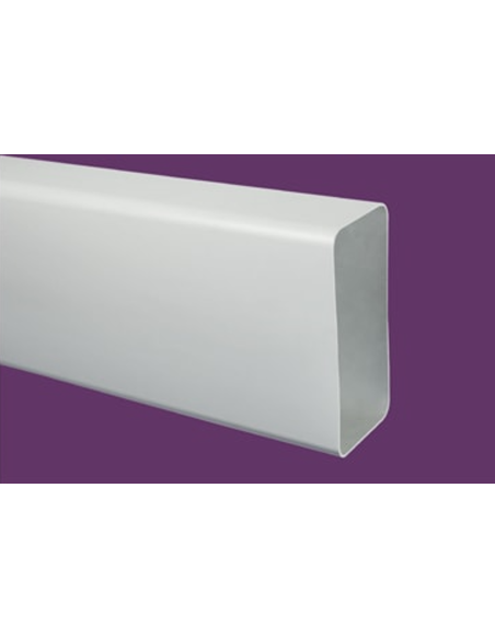 Tubo rectangular 1.5 mts blanco 170x90. Principal
