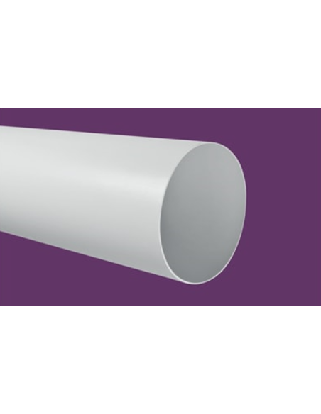 Tubo redondo 1.5 mts blanco Ø150. Principal