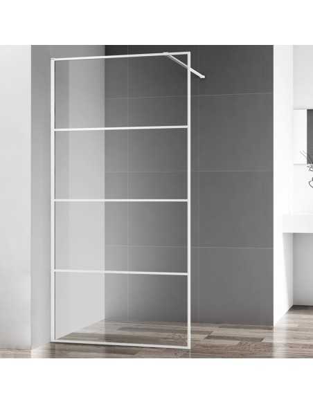 Panel Ducha Fijo LINE. Color blanco. Principal.