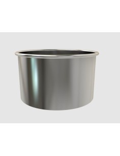 Adaptador de chimenea a caldera pared simple inox. Principal