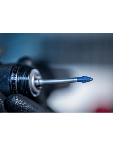 Broca porcelanico HEX-9 HardCeramic BOSCH. Uso 4