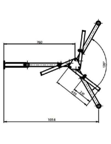 Desbobinador Suelo Radiante medidas