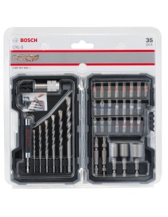 Juego de brocas y puntas destornillador 35 piezas Bosch Principal 2