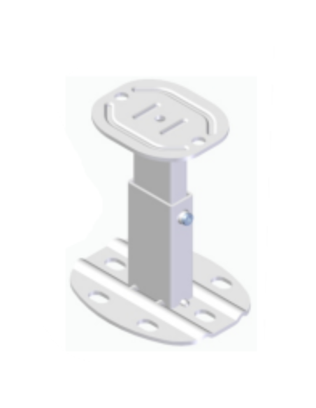 Soporte pie para radiador de hierro fundido principal