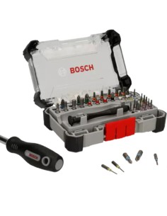 Maletín con 42 piezas de precisión y estándar BOSCH + ¡Cargador soporte de Regalo! 2