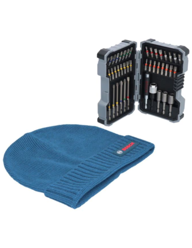 Juego de puntas Bosch 43 piezas + gorro de regalo