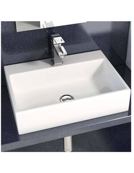 Lavabo LEO 50x35 cm blanco Lavabo LEO 50x35 cm blanco