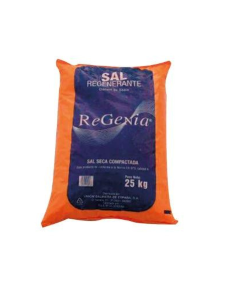 Sal regenerante piscina REGENIA 25 kilos. Principal