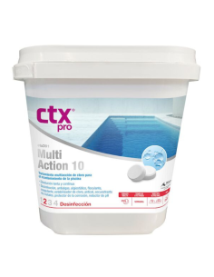 Cloro multiacción en tabletas de 250 gr. 5 KG CTX-391. Antical principal