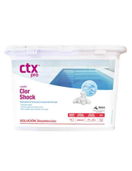 Dicloro en tabletas de 30g. ClorShock CTX-250 principal