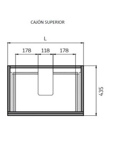 Mueble baño madera con patas KARMA · Pereda