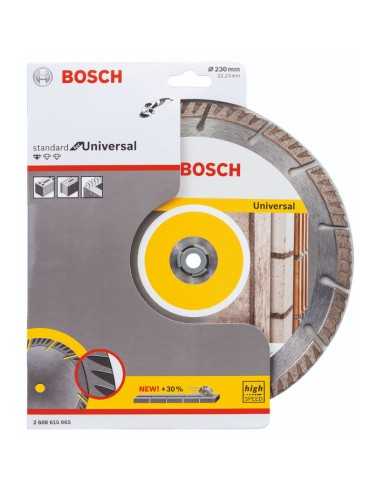 Disco de diamante Standard for Universal 230mm BOSCH Embalaje