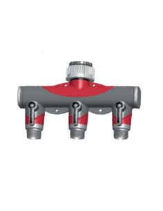 Selector de tres vías en metal principal