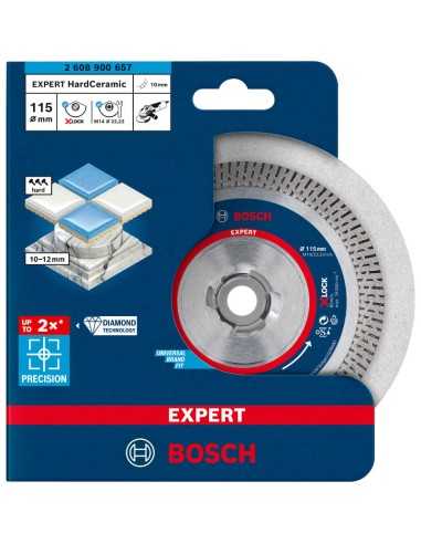 Disco de diamante EXPERT Hard Ceramic 115mm BOSCH Embalaje
