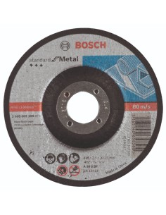 Disco de corte cóncavo STANDARD for METAL 115 Bosch