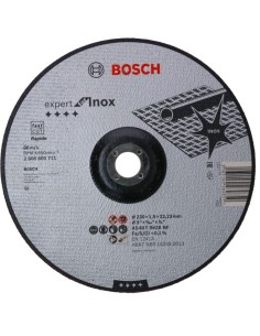 Disco corte cóncavo EXPERT for INOX 230 mm Bosch principal