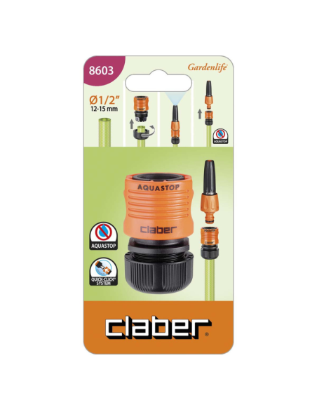 Conector AQUASTOP 1/2 embalaje