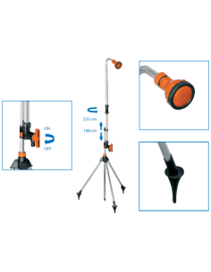Ducha SUPER EGO con trípode. Pereda.