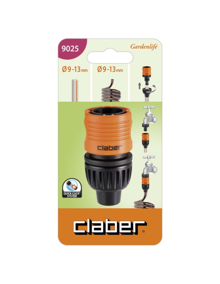 Conector automático para 12 mm CLABER embalaje