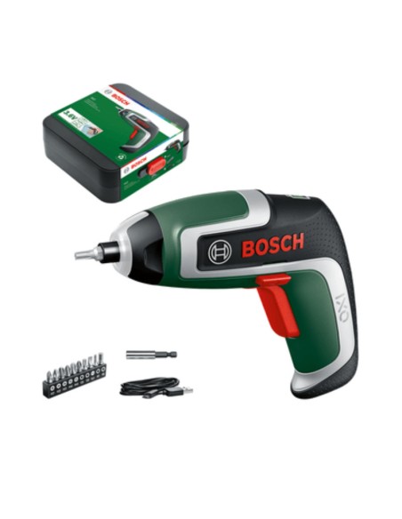Atornillador electrico Bosch IXO + set de puntas Detalle