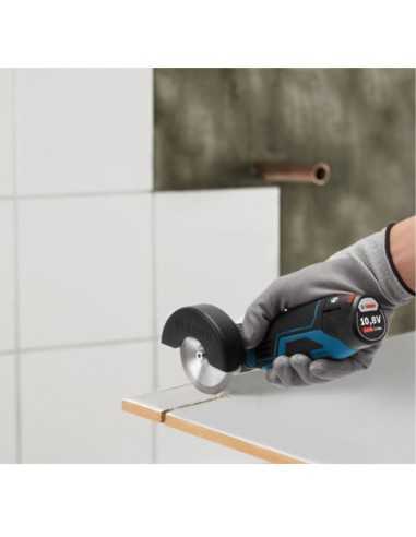 Mini amoladora Bosch GWS 12V 76mm Uso 2