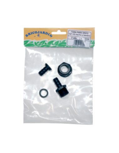 Racor toma grifo (2 uds) embalaje