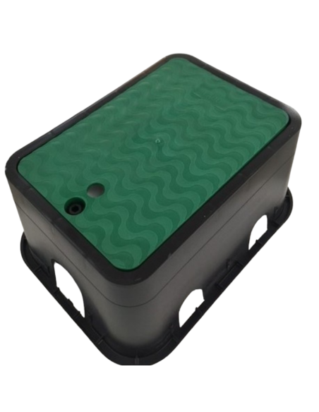 Arqueta de riego rectangular pequeña 0312 Euro Rain. Principal