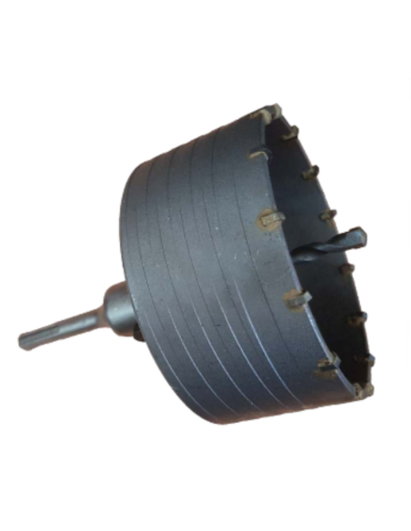 Corona sierra ladrillo/cemento 65 mm con husillo principal