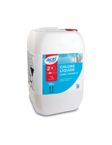 Cloro líquido hipoclorito sódico 20 lts. principal