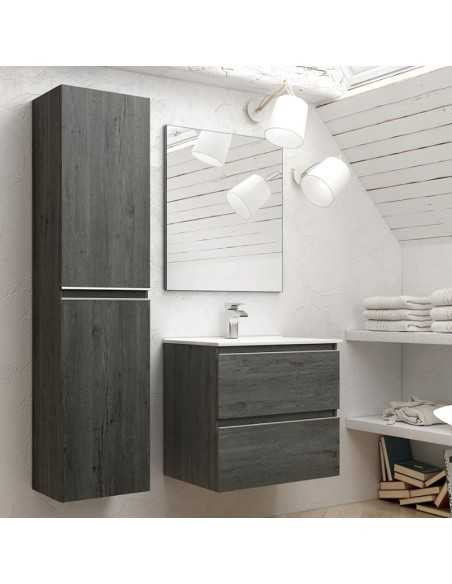Columna de baño madera Ebony Inglet