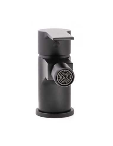 Grifo de bide negro CLEVER GO!2 Vista de frente