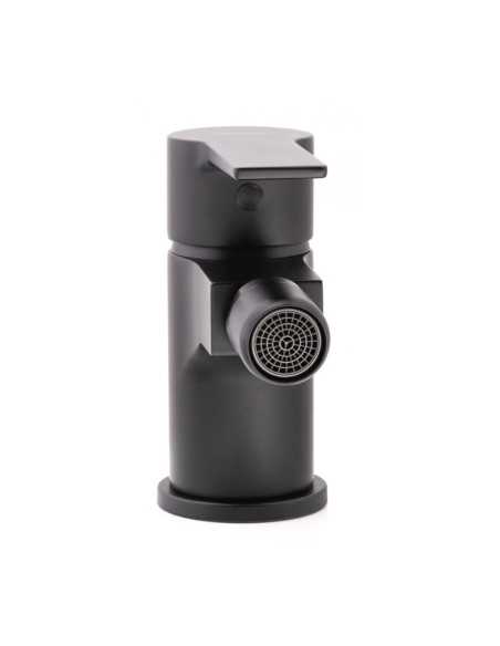 Grifo de bide negro CLEVER GO!2 Vista de frente