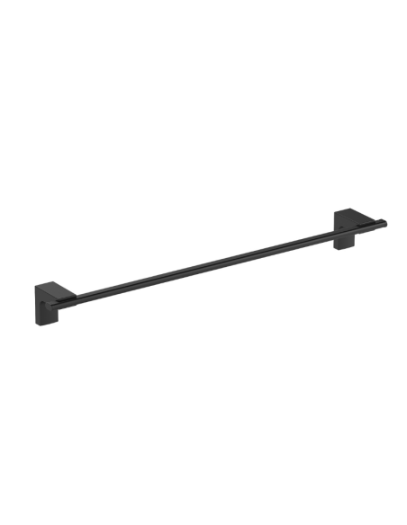 Toallero 50 cm ELECTECH negro SONIA. Principal. Toallero 50 cm ELECTECH negro SONIA. Principal.