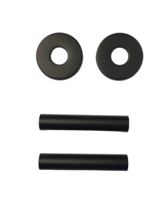 Kit cubretubos redondo negro principal