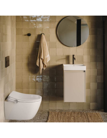In-Wash ONA Smart Toilet Suspendido de ROCA. Ambiente.
