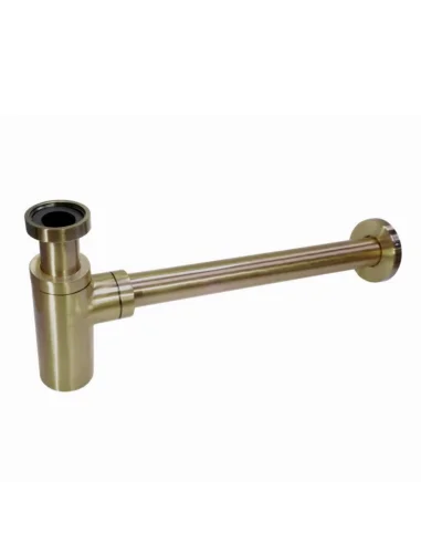 Sifón botella decorativo bronce viejo principal