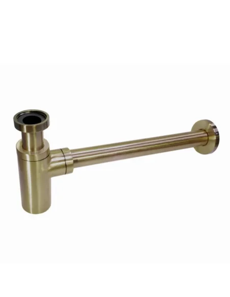 Sifón botella decorativo bronce viejo principal