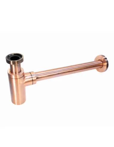 Sifón botella decorativo cobre principal