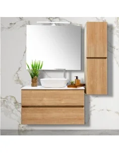 Mueble de baño madera LINEAS