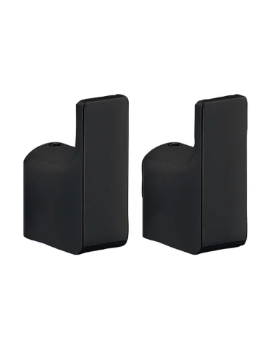 Percha de baño Pirenei negro