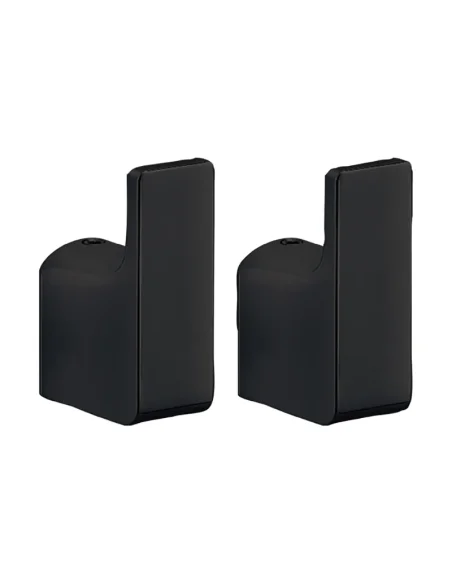 Percha de baño Pirenei negro