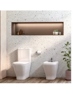 Inodoro GAP compacto Rimless ROCA 2