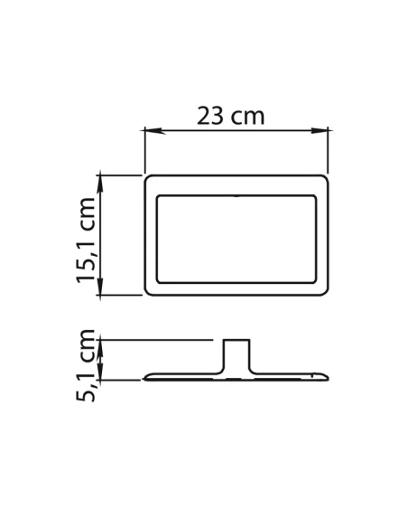 Medidas toallero aro Pirenei