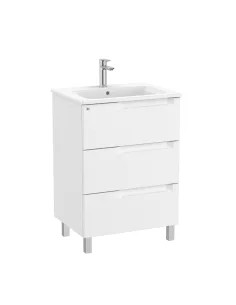 Mueble ROCA ALEYDA blanco con lavabo 2