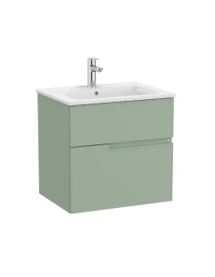 Mueble ROCA VICTORIA con lavabo verde savia 2