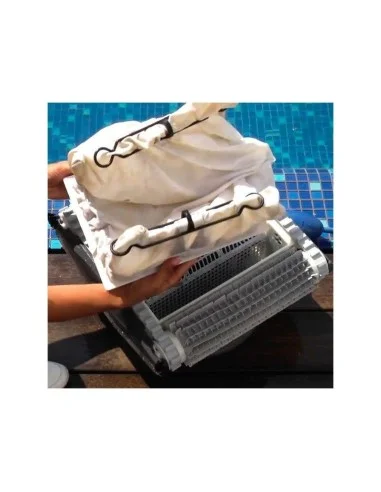 Limpiafondos de piscina automático DOLPHIN SWIFT. Bolsa interior residuo.
