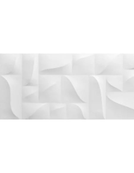 Revestimiento Pasta Blanca Rectificado SUPERWHITE GEOMETRIC GLOSS 30x90 cm. Pieza Revestimiento Pasta Blanca Rectificado SUPERWHITE GEOMETRIC GLOSS 30x90 cm. Pieza