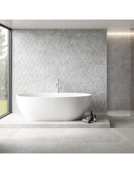 Revestimiento Pasta Blanca Rectificado BLEUEMIX CONCEPT WHITE 40x120 cm. Principal